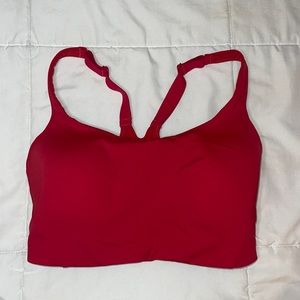 lululemon red sports bra